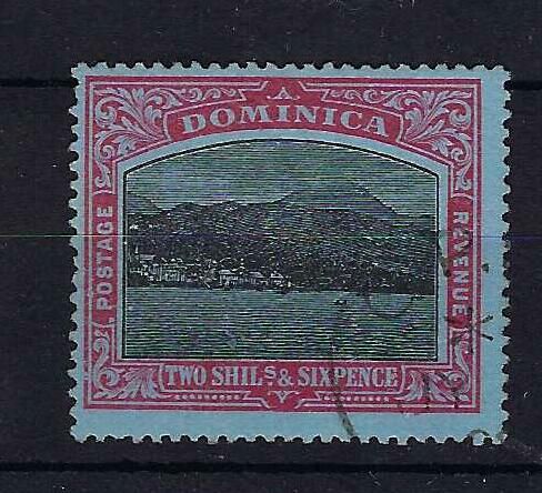 Image of Dominica SG 53c FU British Commonwealth Stamp